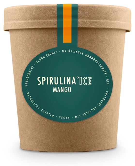 Cup of Spirulina°Ice Mango by BlaBlu